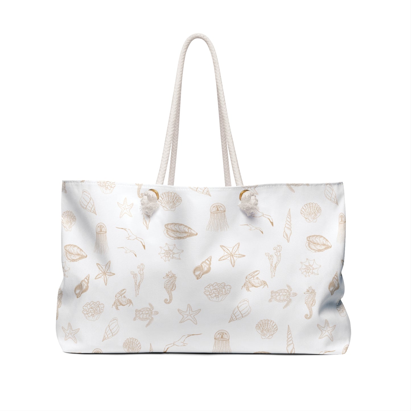 Beach girl aesthetic bag - sand beige
