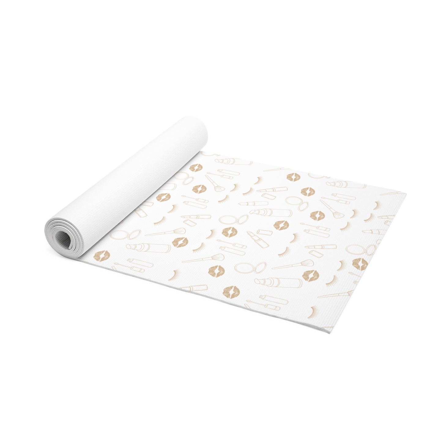 Clean girl aesthetic foam mat - beige