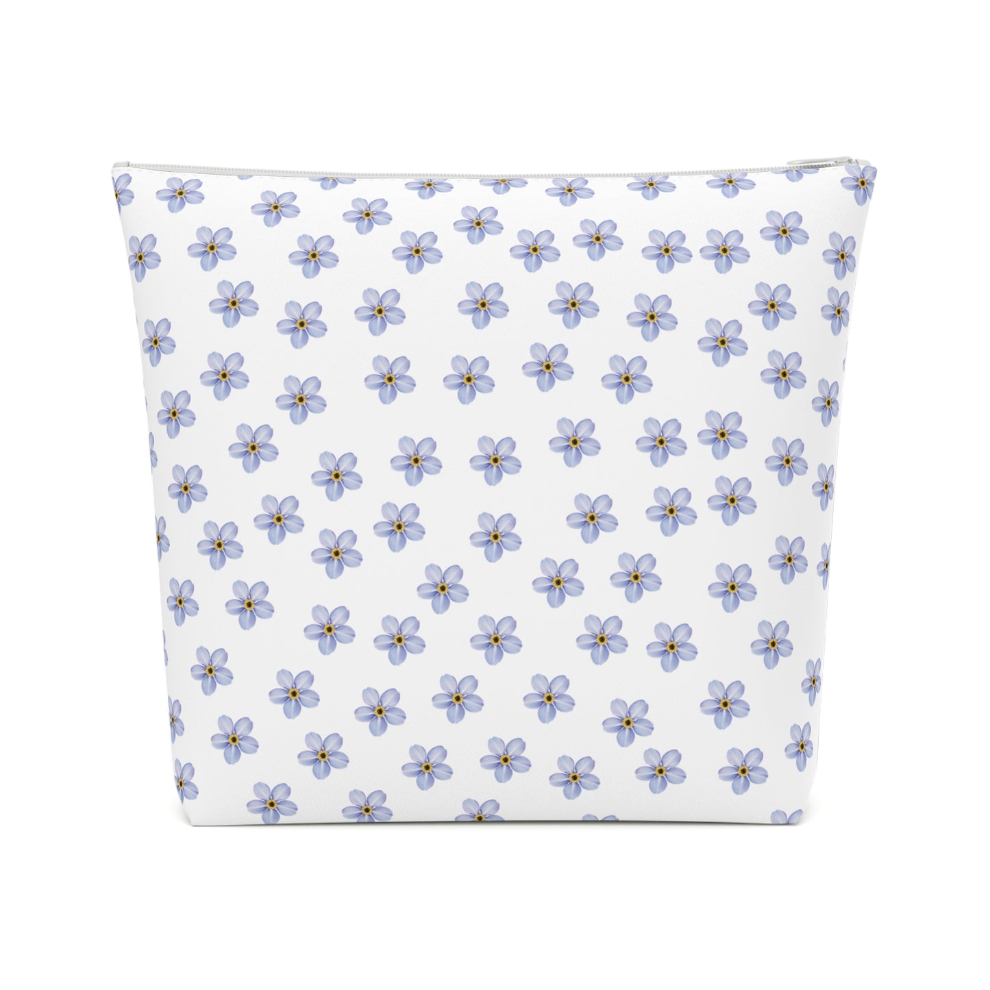 Cottage girl aesthetic cosmetic bag - forget-me-not