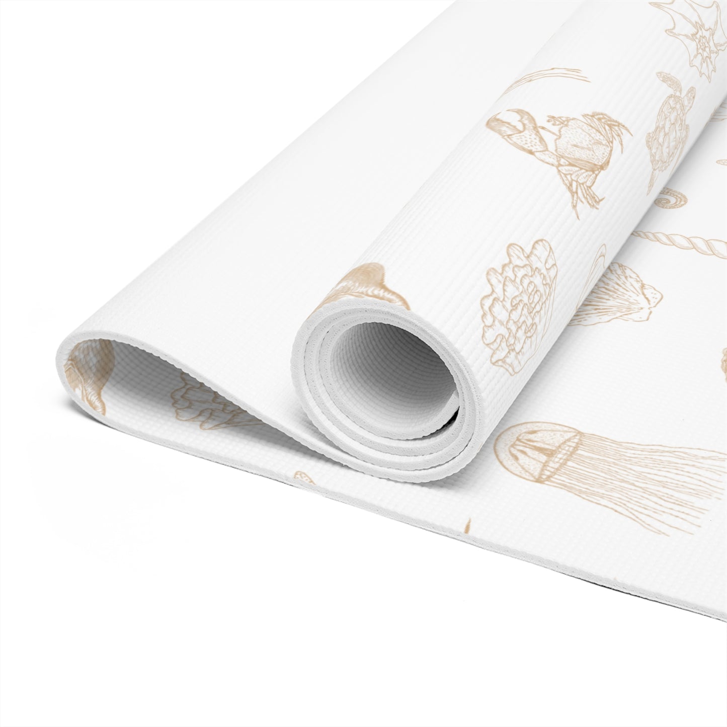Beach girl aesthetic foam mat - sand beige