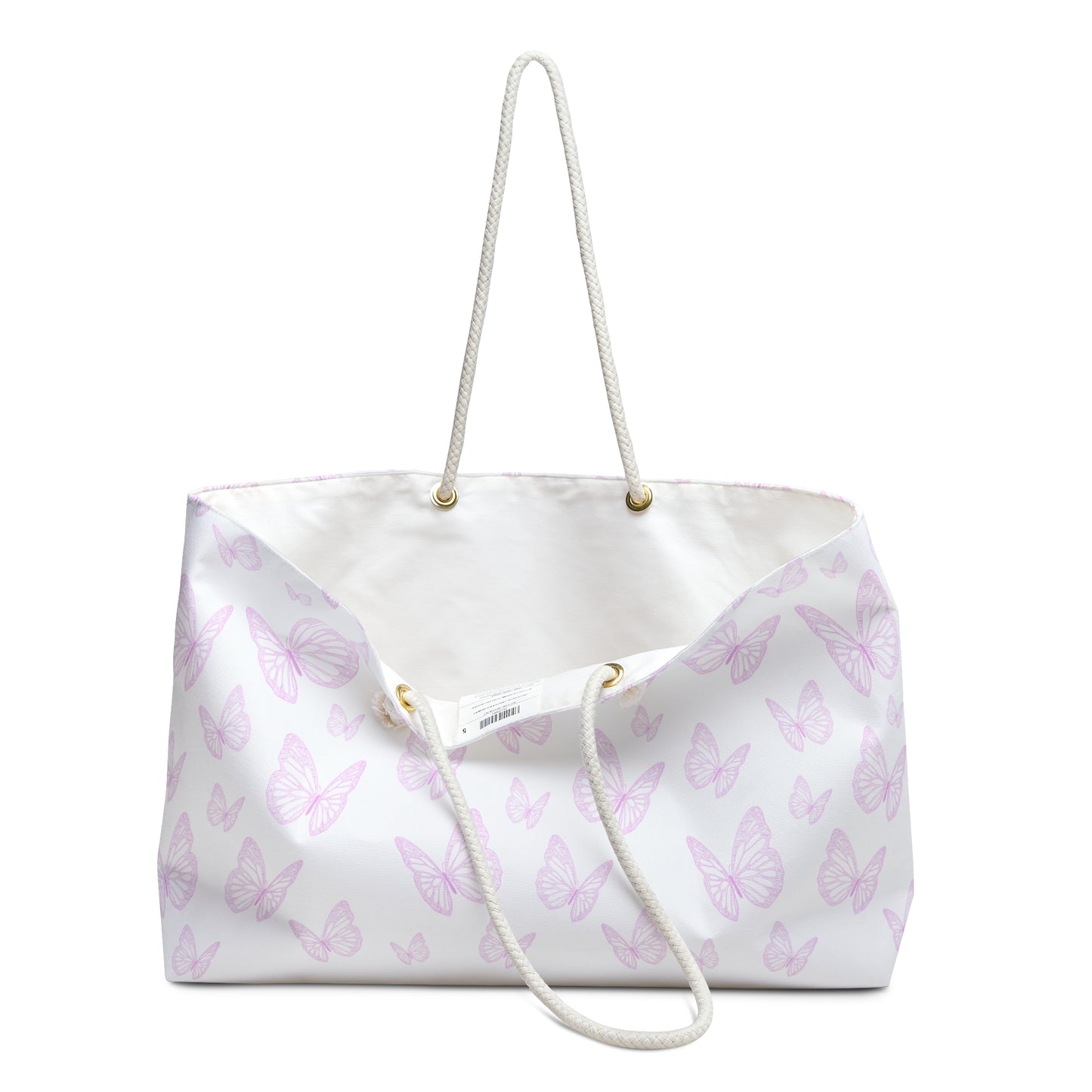 Pink girl aesthetic bag - butterflies