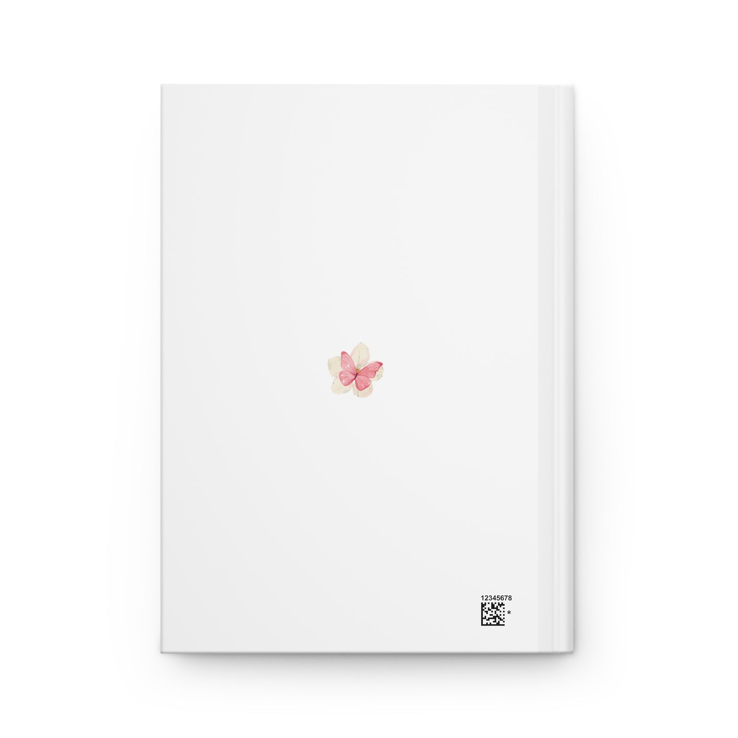 Cottage girl aesthetic hardcover journal - floral text
