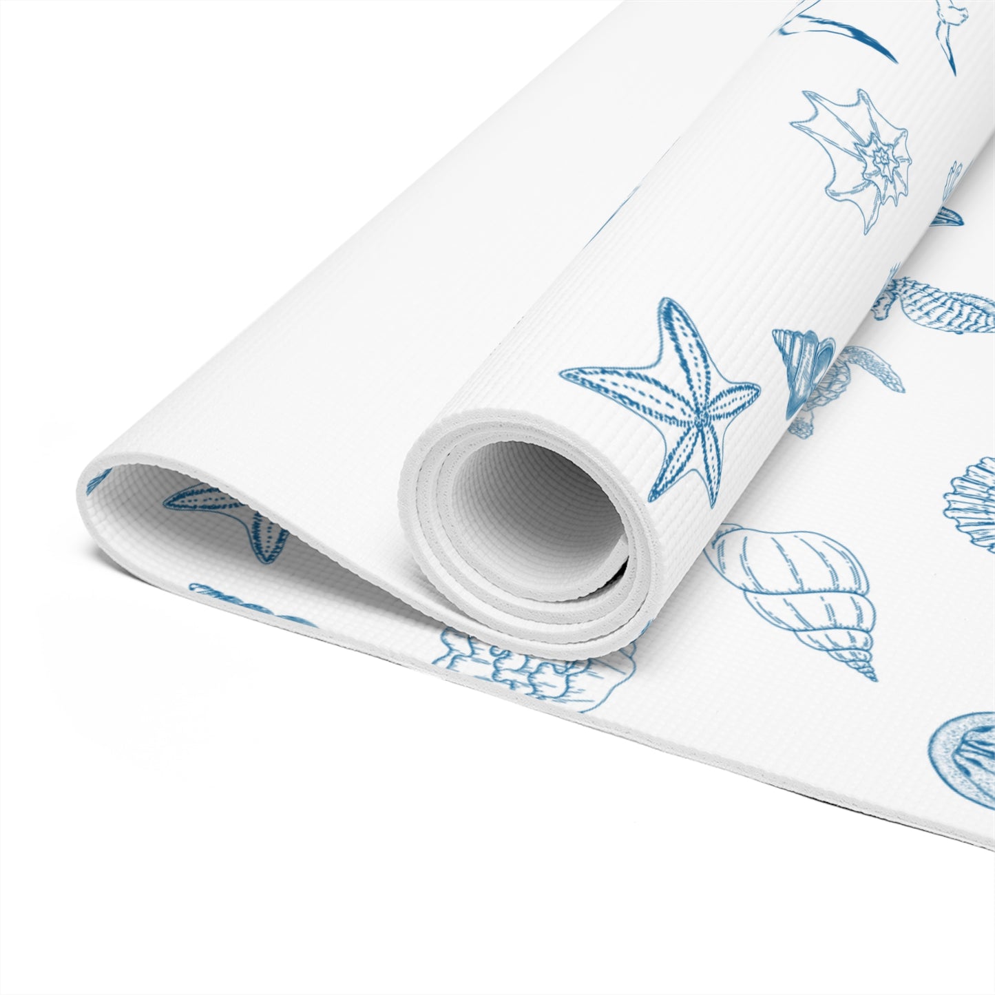 Beach girl aesthetic foam mat - ocean blue