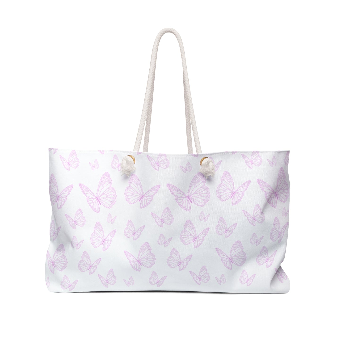 Pink girl aesthetic bag - butterflies
