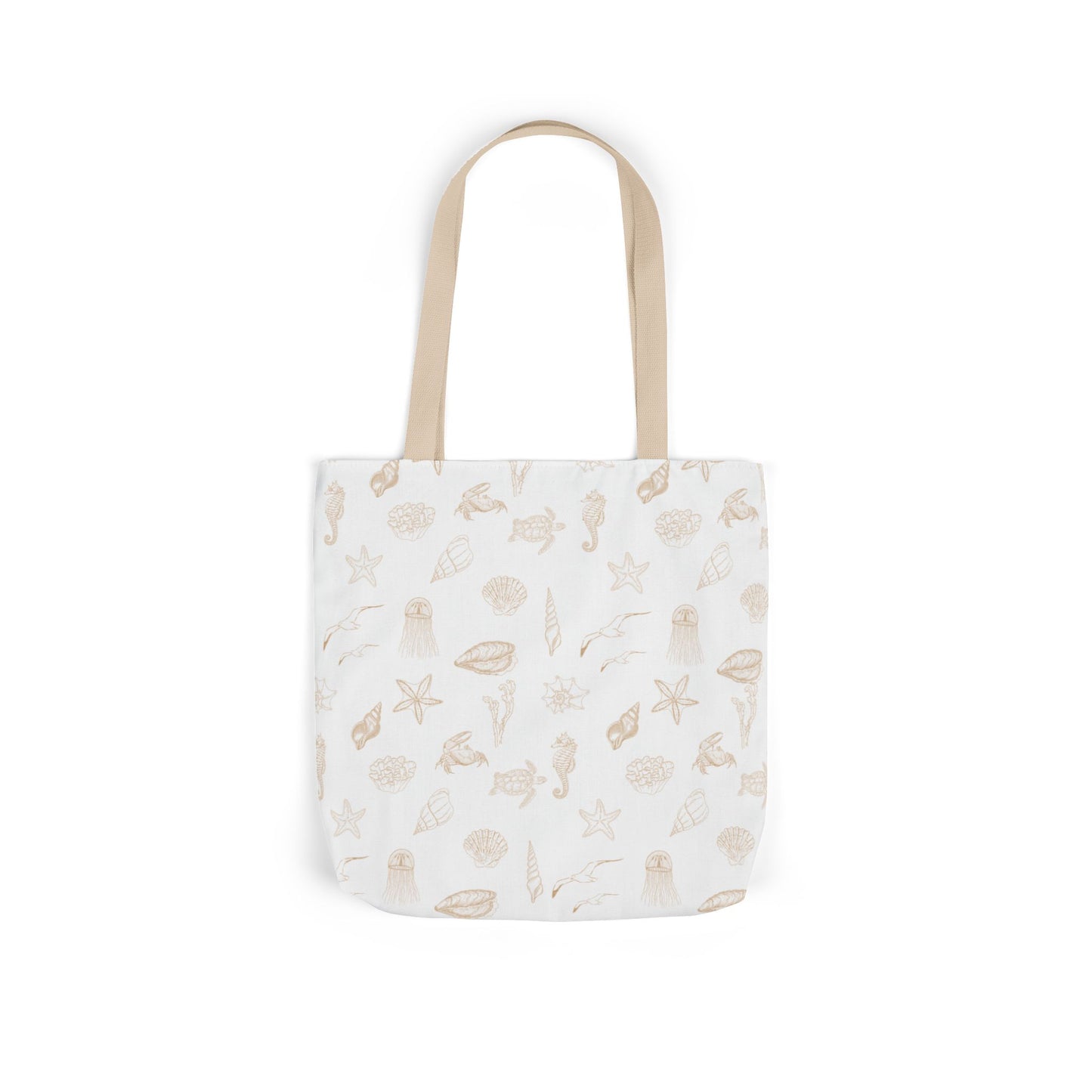 Beach girl aesthetic tote bag - sand beige