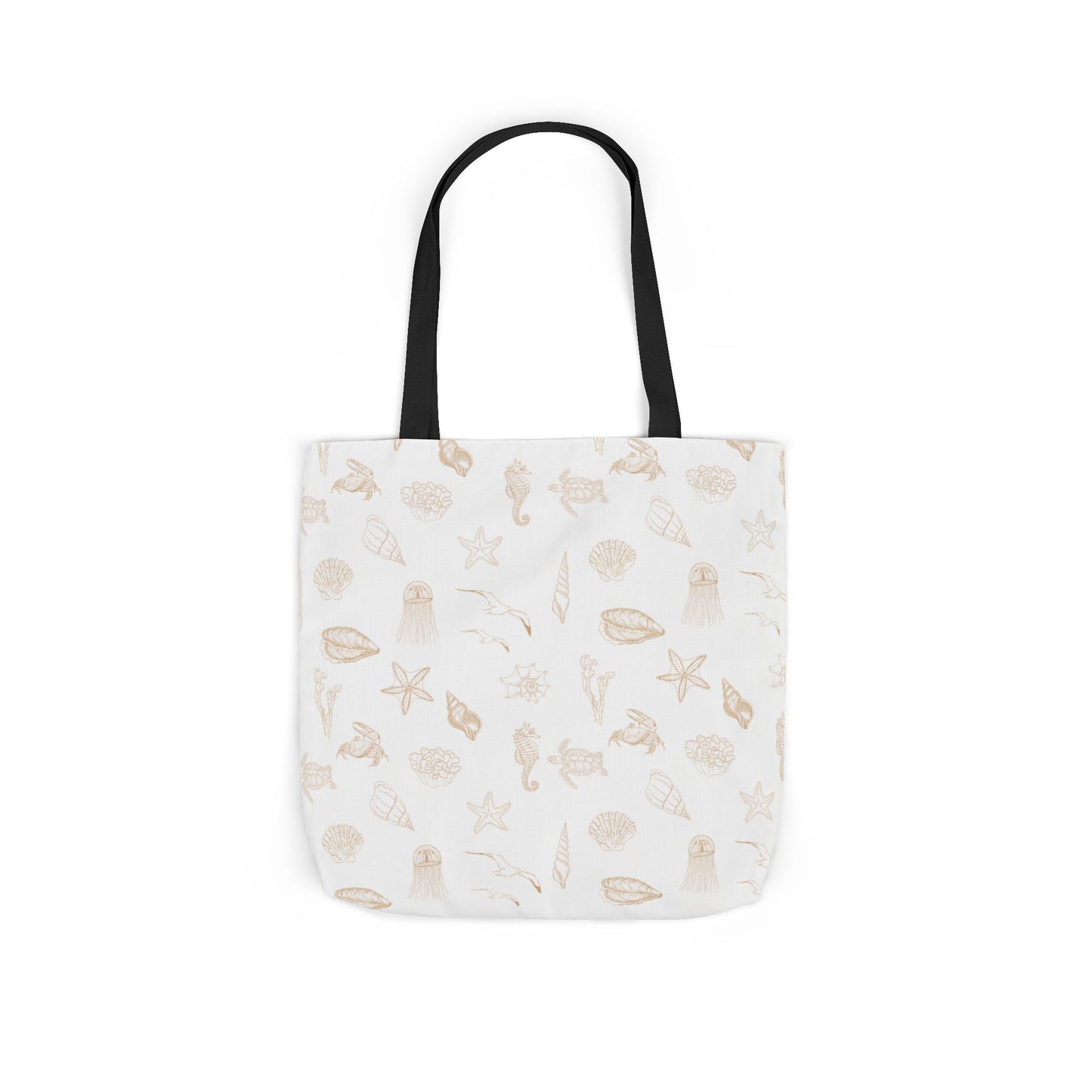 Beach girl aesthetic tote bag - sand beige