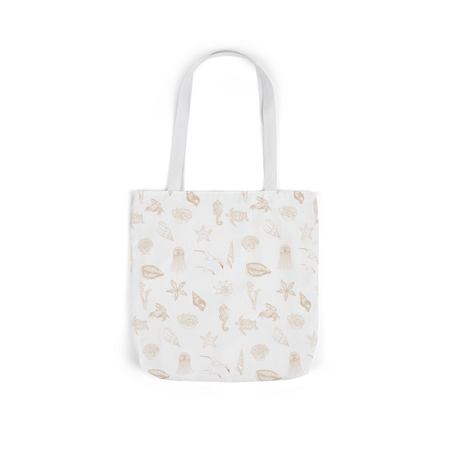 Beach girl aesthetic tote bag - sand beige