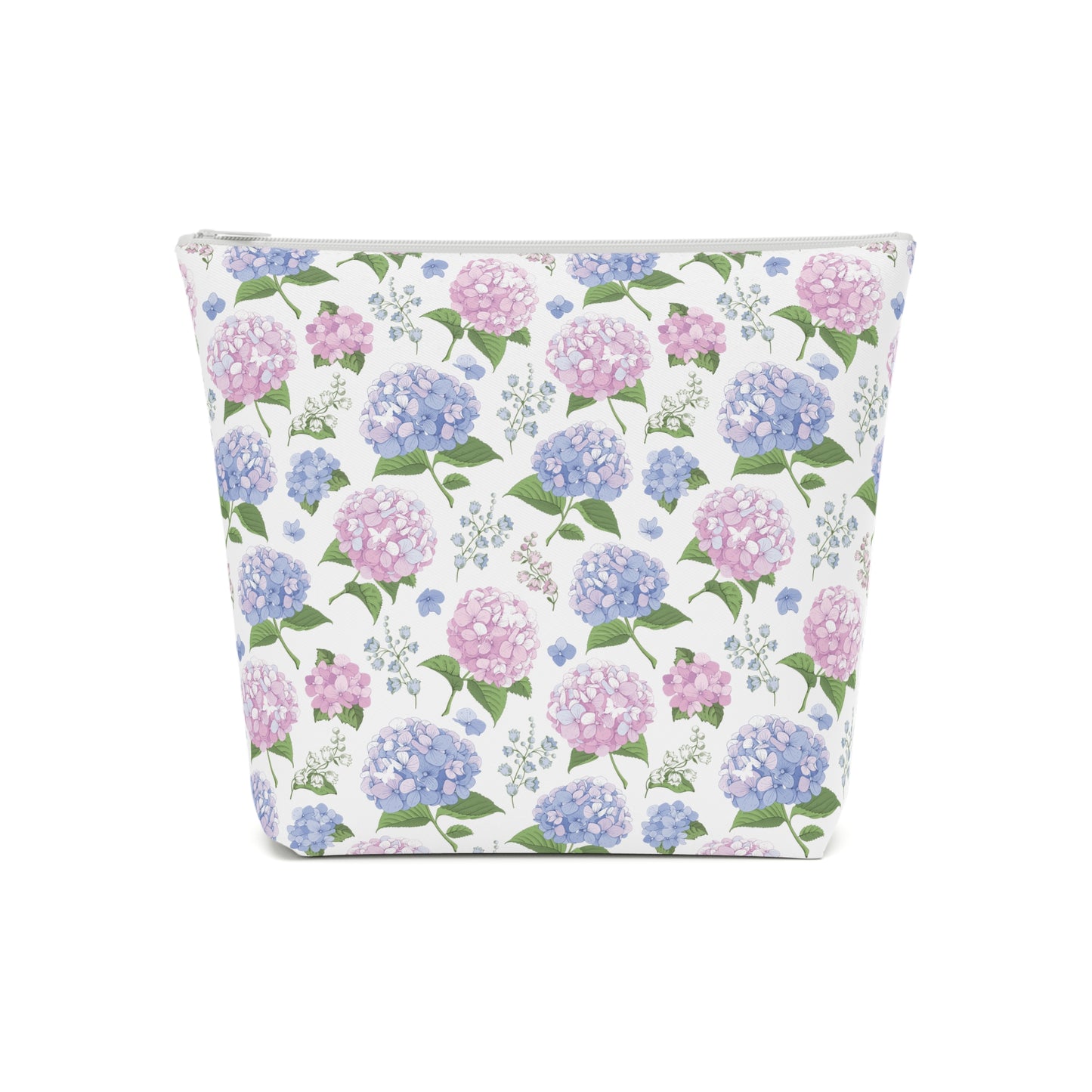 Cottage girl aesthetic cosmetic bag - hydrangea