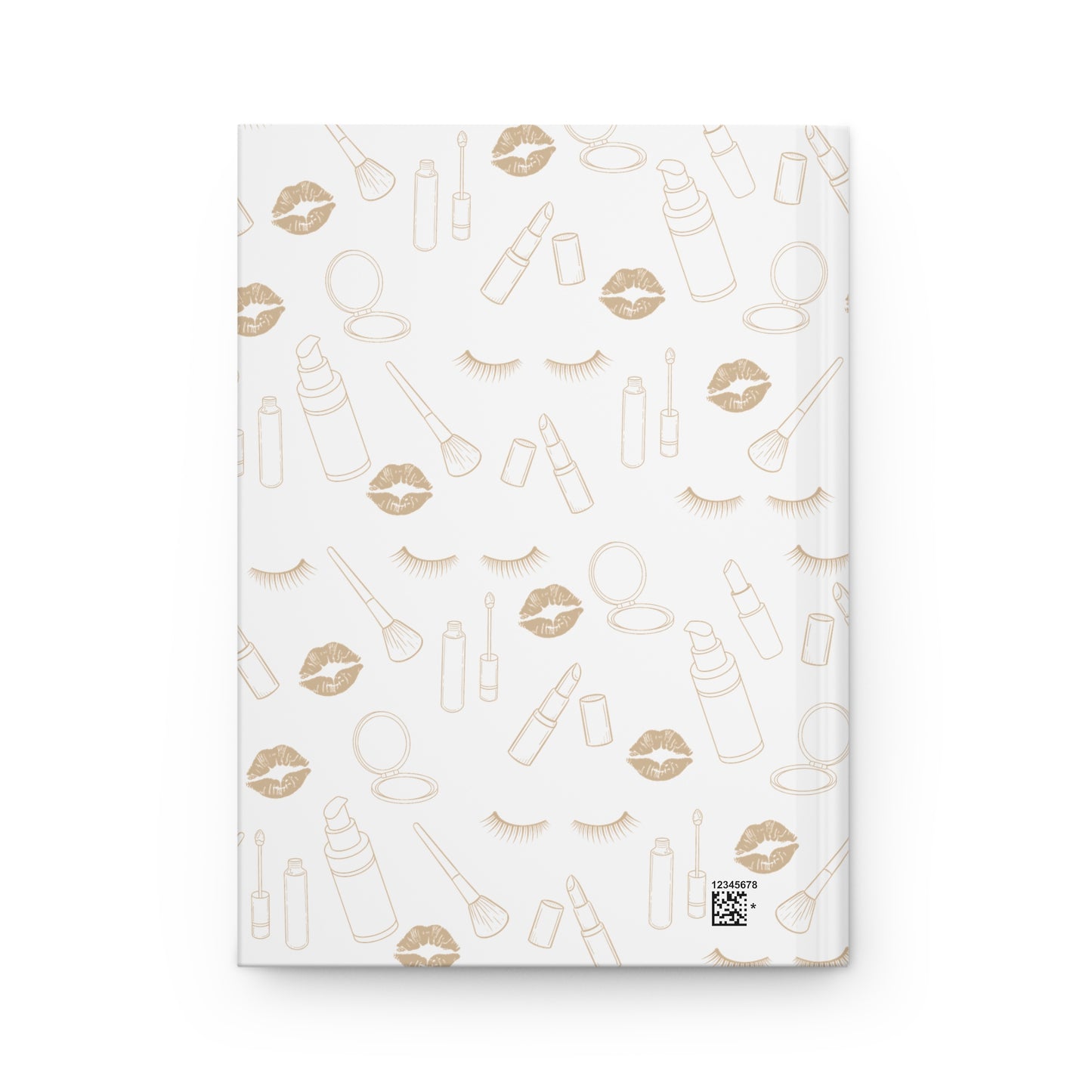Clean girl aesthetic hardcover journal - beige