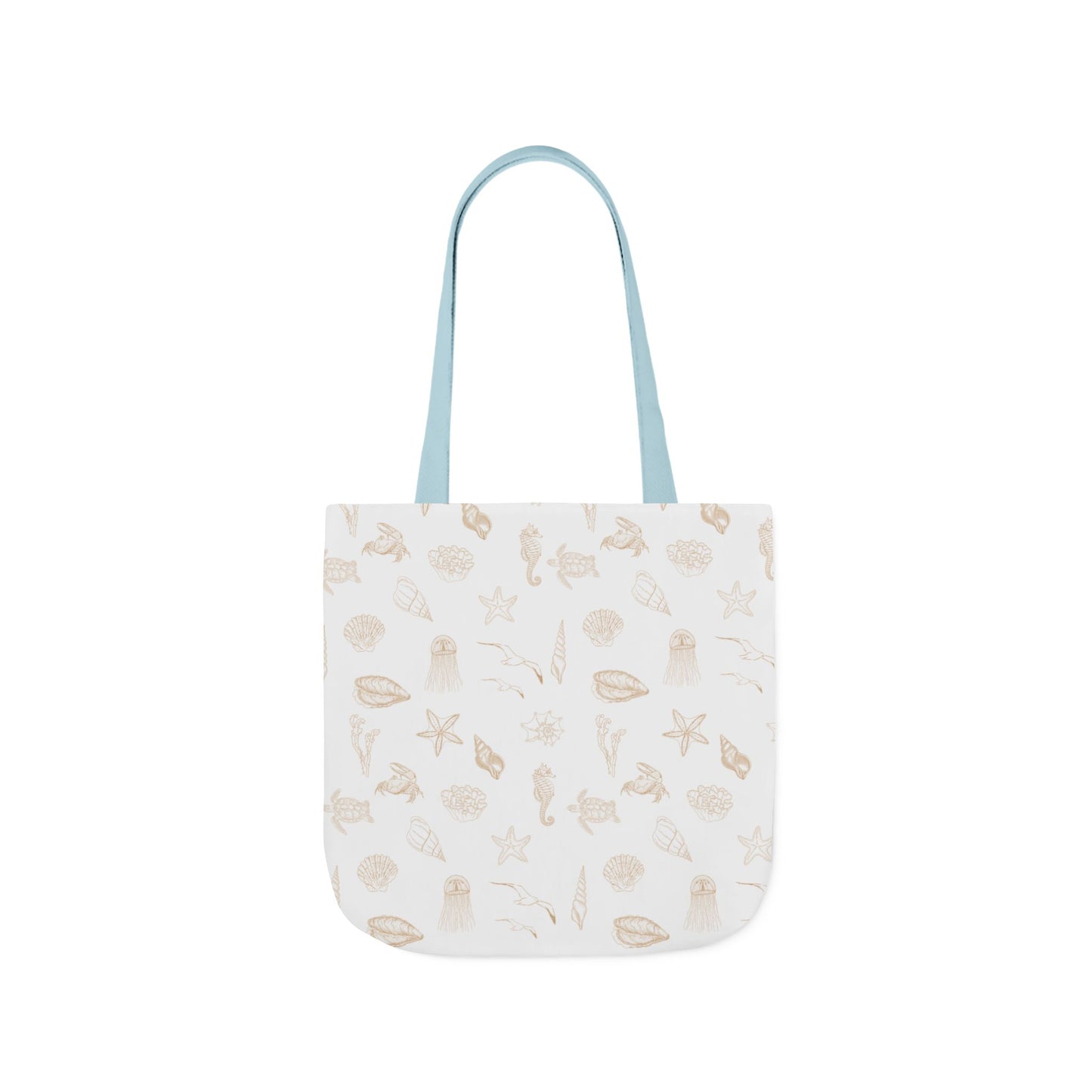 Beach girl aesthetic tote bag - sand beige
