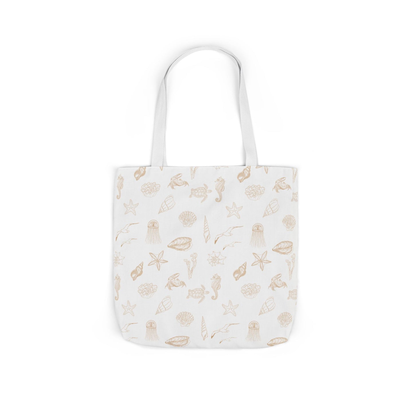 Beach girl aesthetic tote bag - sand beige