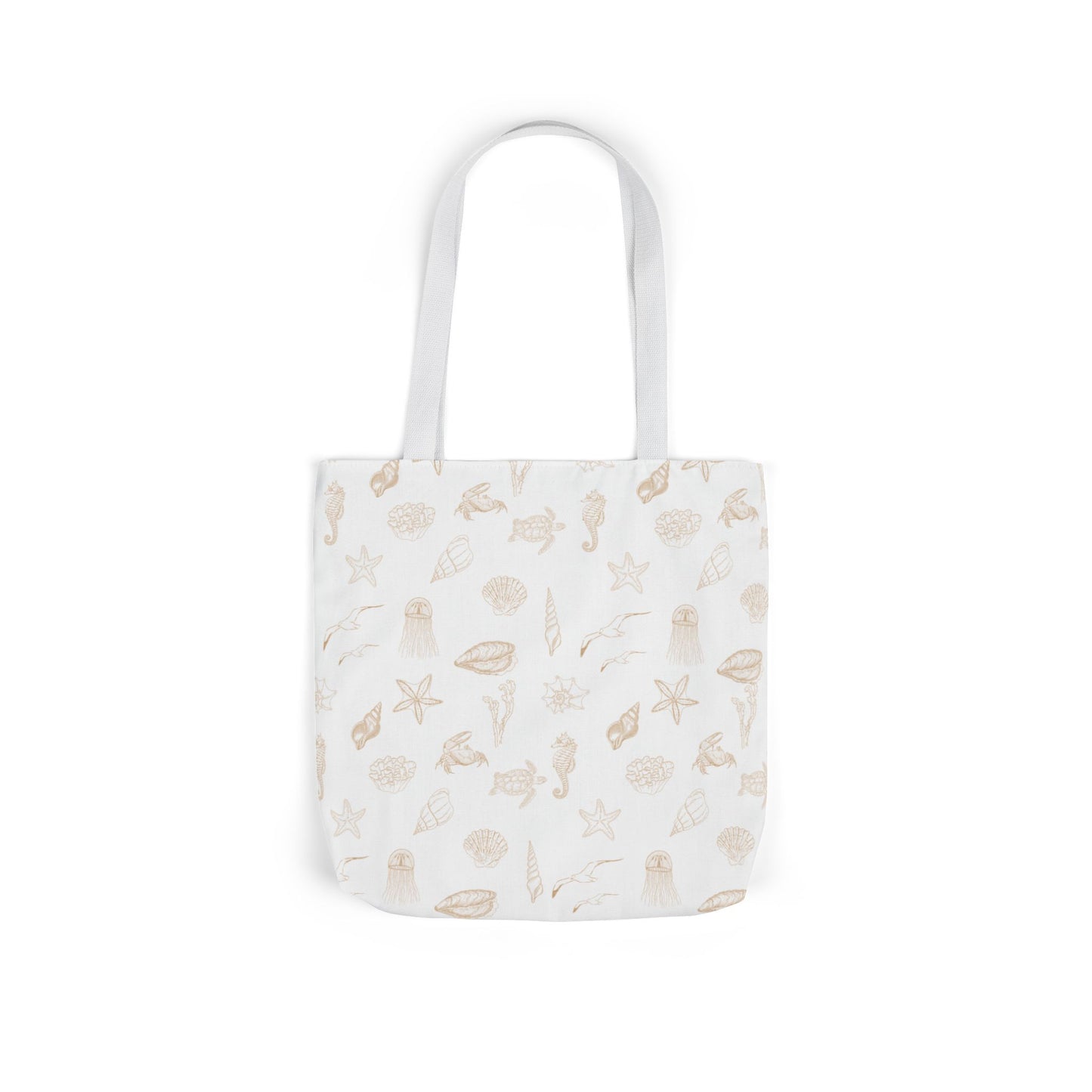 Beach girl aesthetic tote bag - sand beige