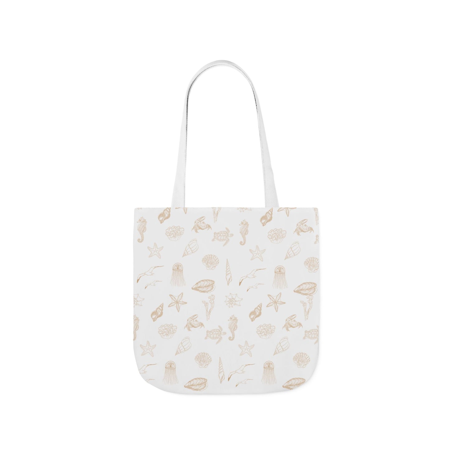 Beach girl aesthetic tote bag - sand beige
