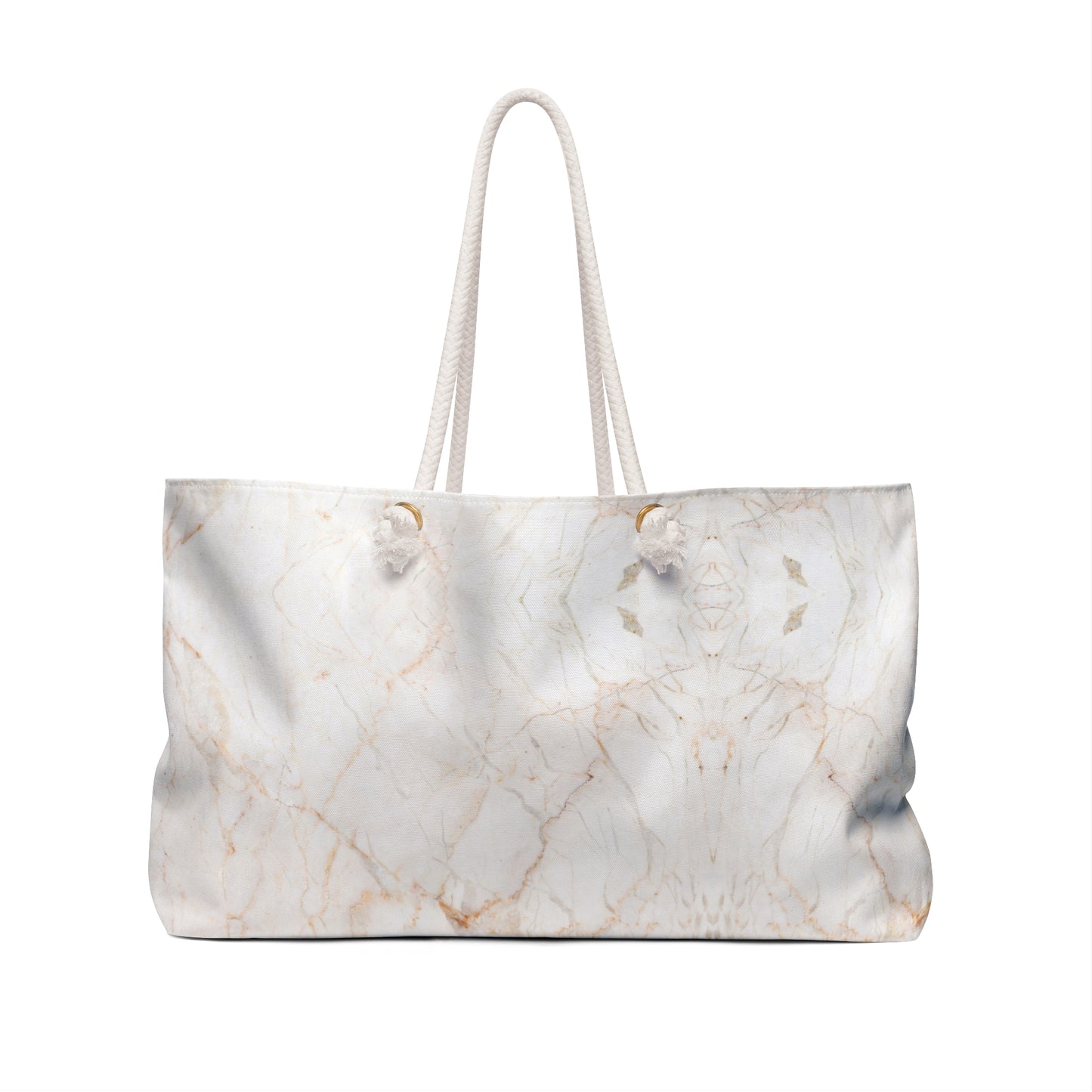 Clean girl aesthetic bag - beige marble