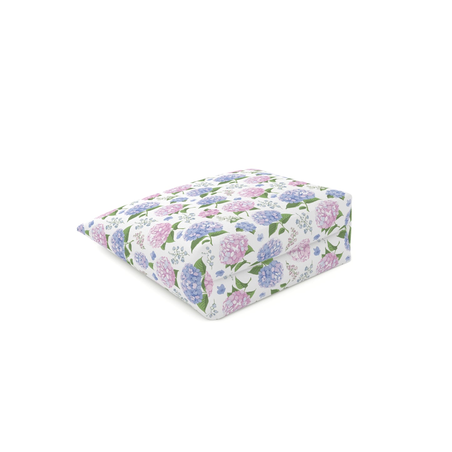 Cottage girl aesthetic cosmetic bag - hydrangea