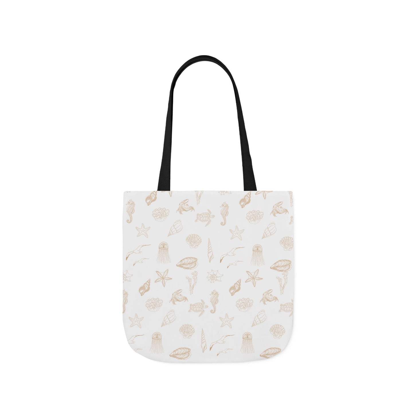 Beach girl aesthetic tote bag - sand beige