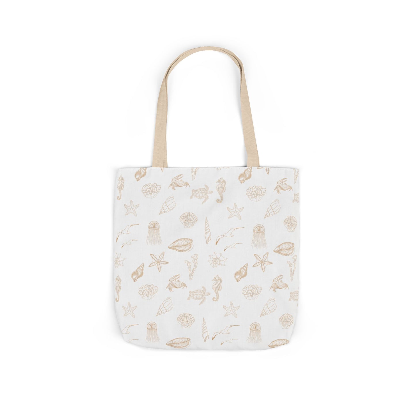 Beach girl aesthetic tote bag - sand beige
