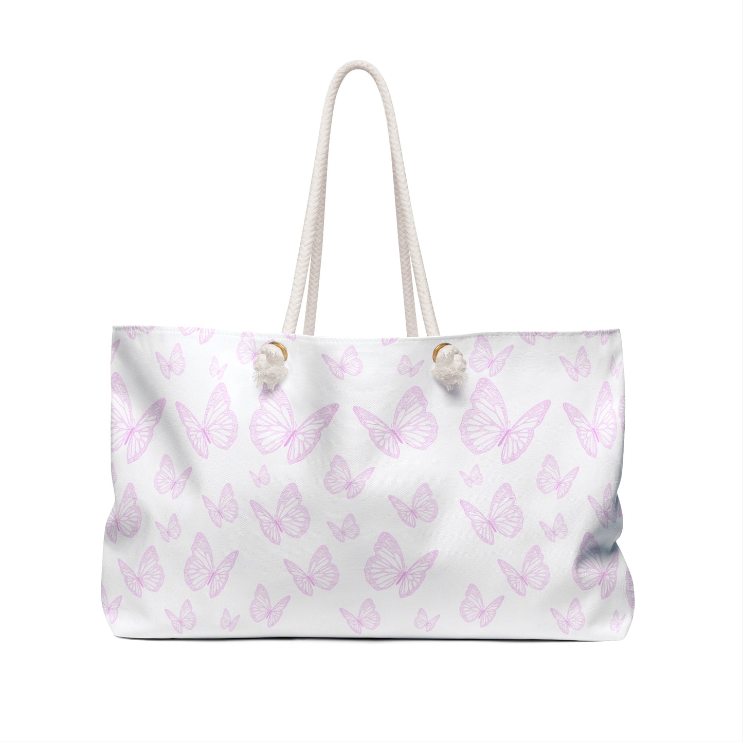 Pink girl aesthetic bag - butterflies