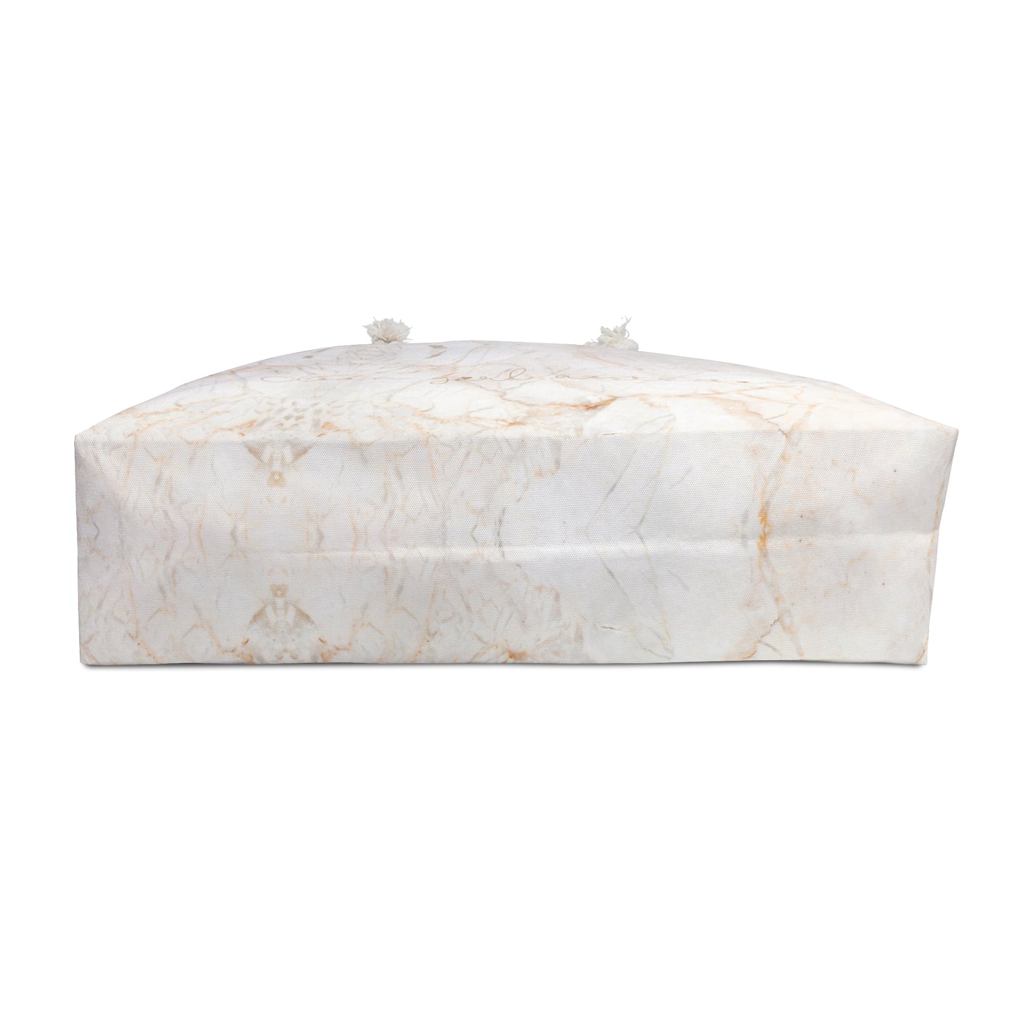 Clean girl aesthetic bag - beige marble
