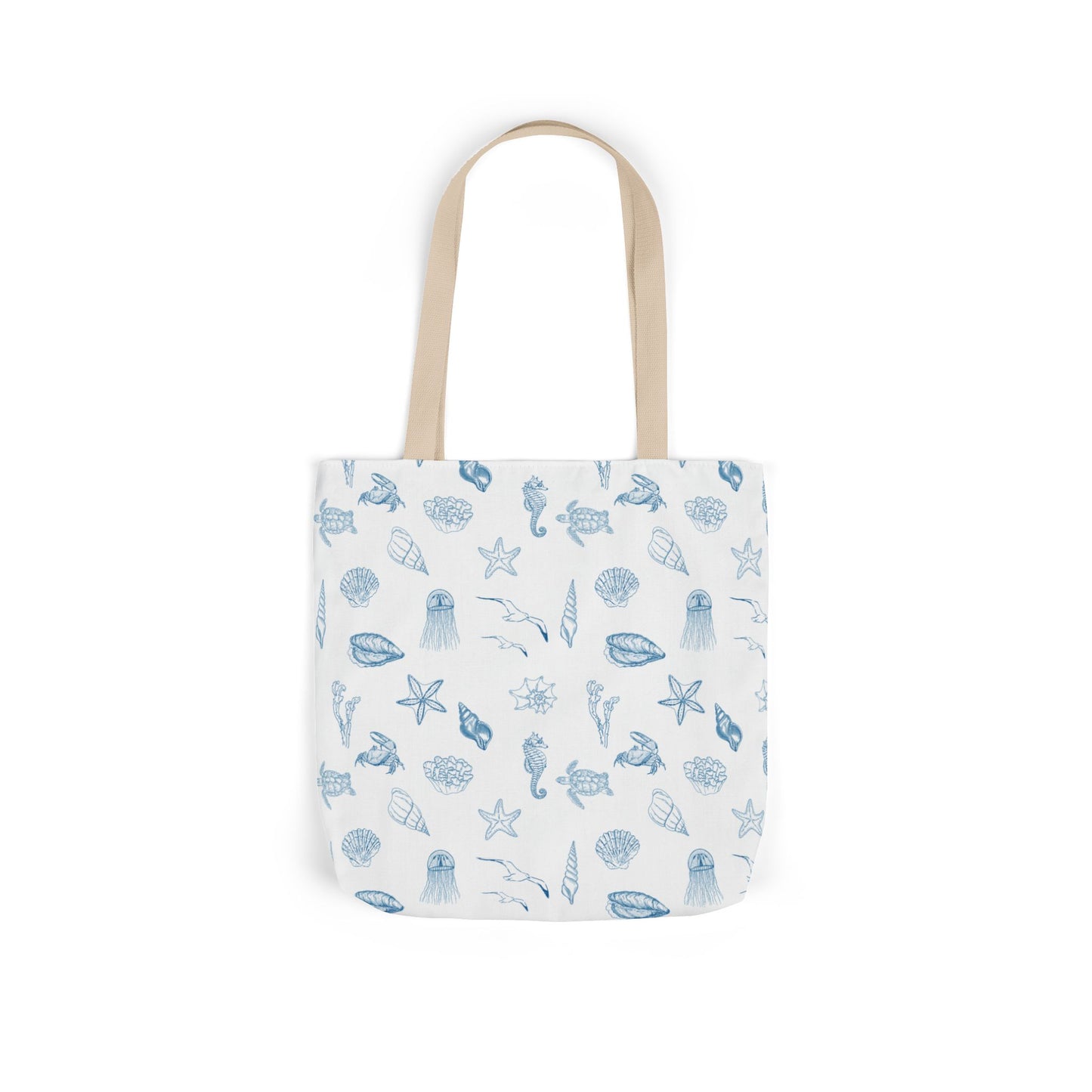 Beach girl aesthetic tote bag - ocean blue