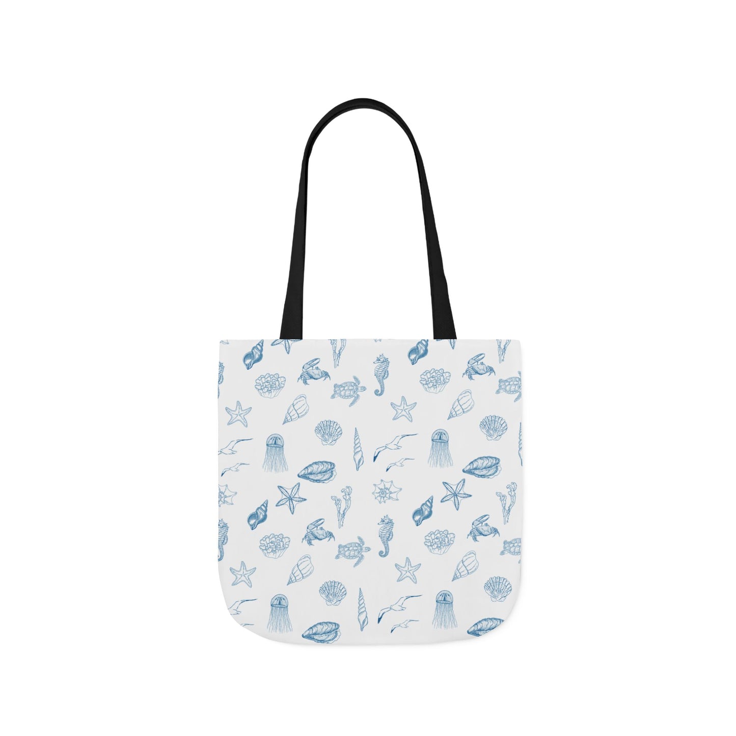 Beach girl aesthetic tote bag - ocean blue