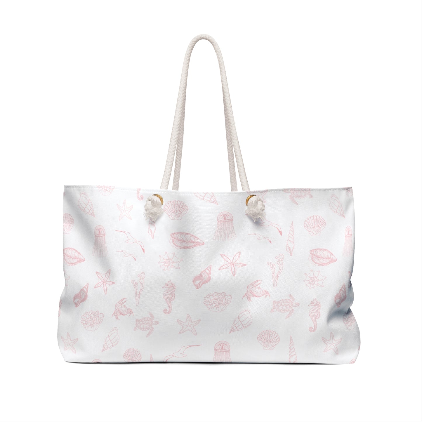 Beach girl aesthetic bag - pearl pink