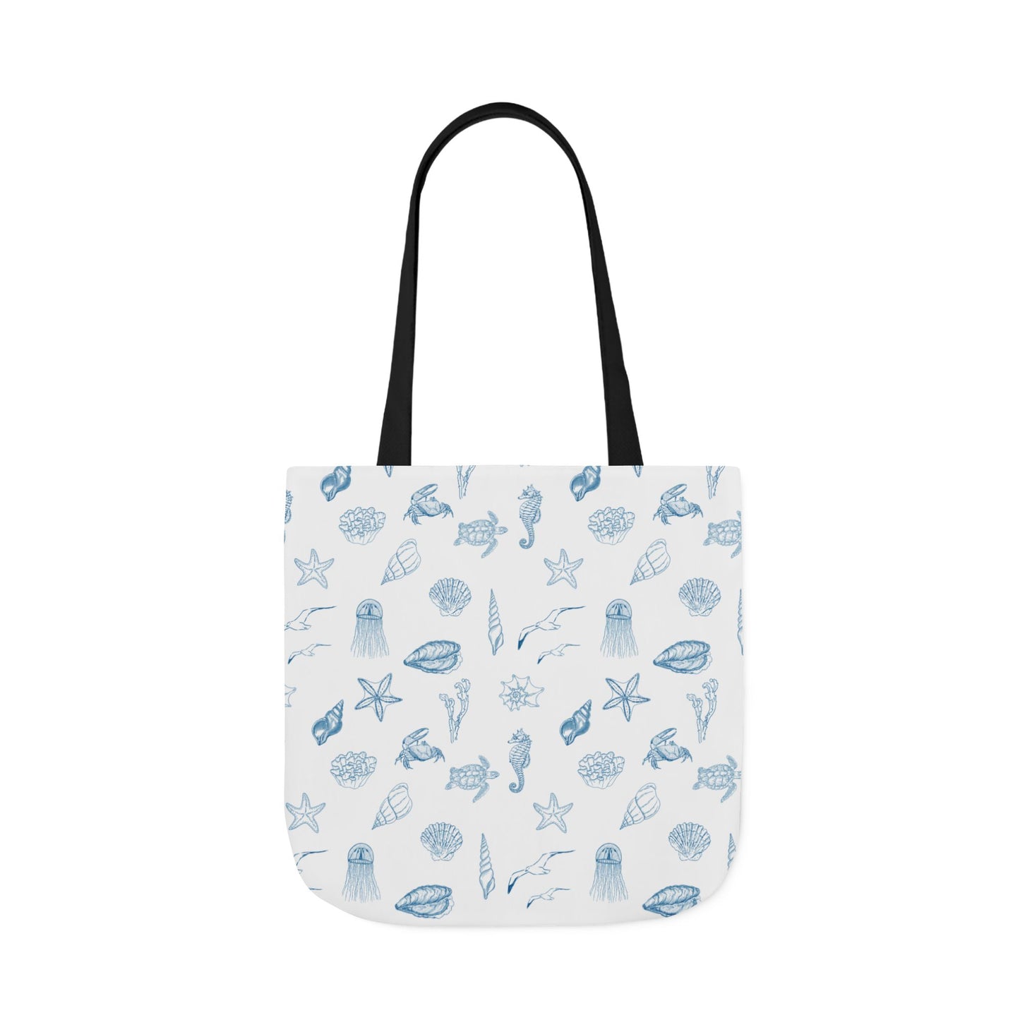 Beach girl aesthetic tote bag - ocean blue