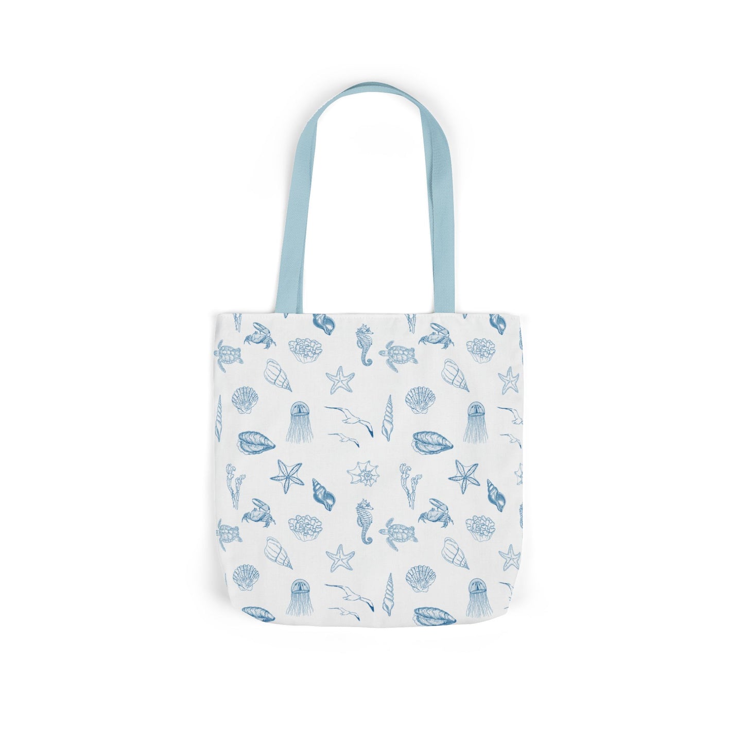 Beach girl aesthetic tote bag - ocean blue