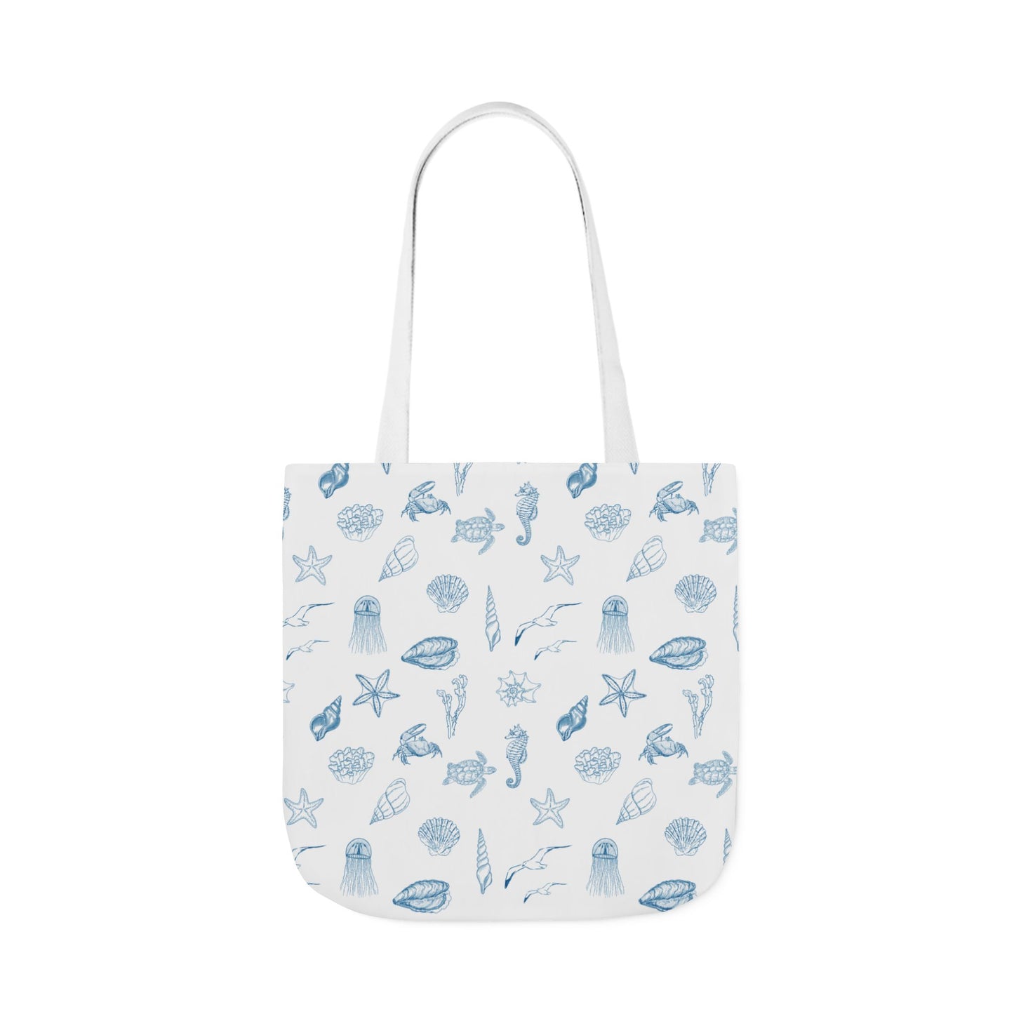 Beach girl aesthetic tote bag - ocean blue