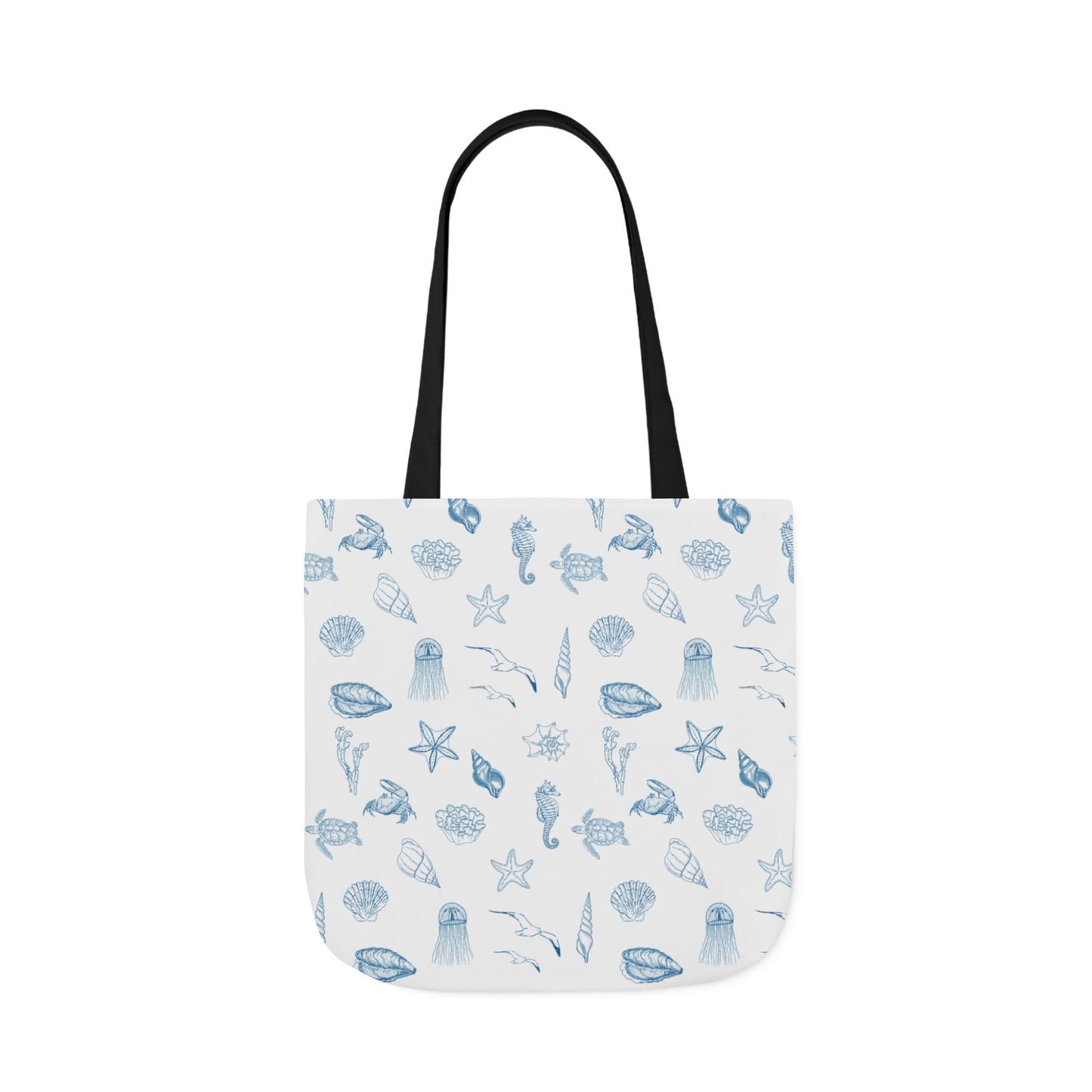 Beach girl aesthetic tote bag - ocean blue