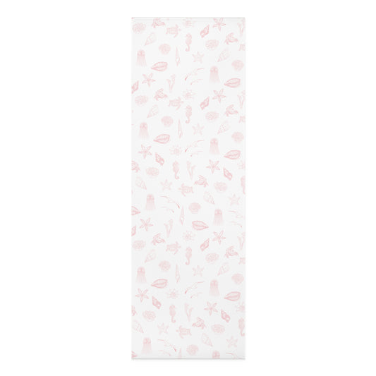 Beach girl aesthetic foam mat - pearl pink