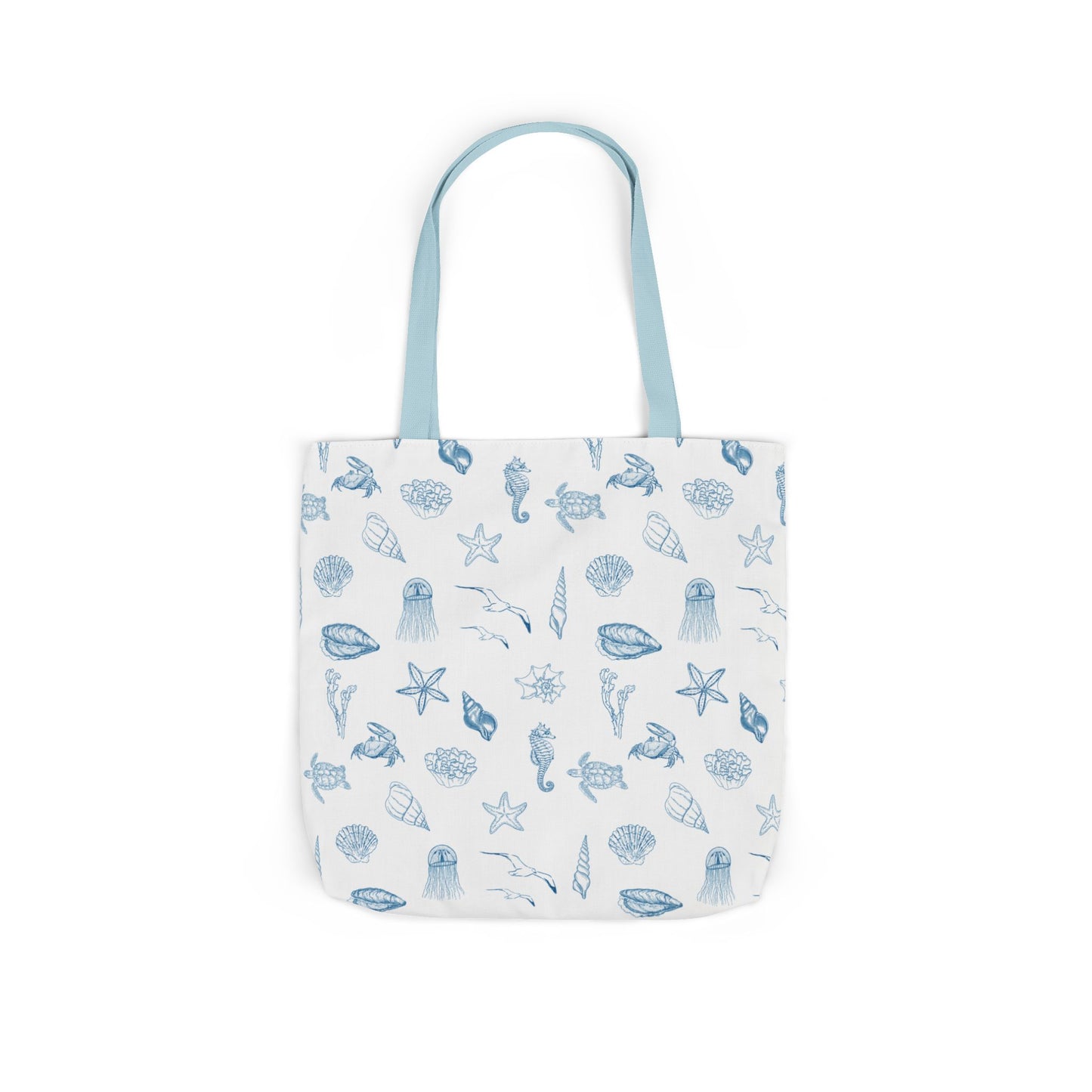 Beach girl aesthetic tote bag - ocean blue
