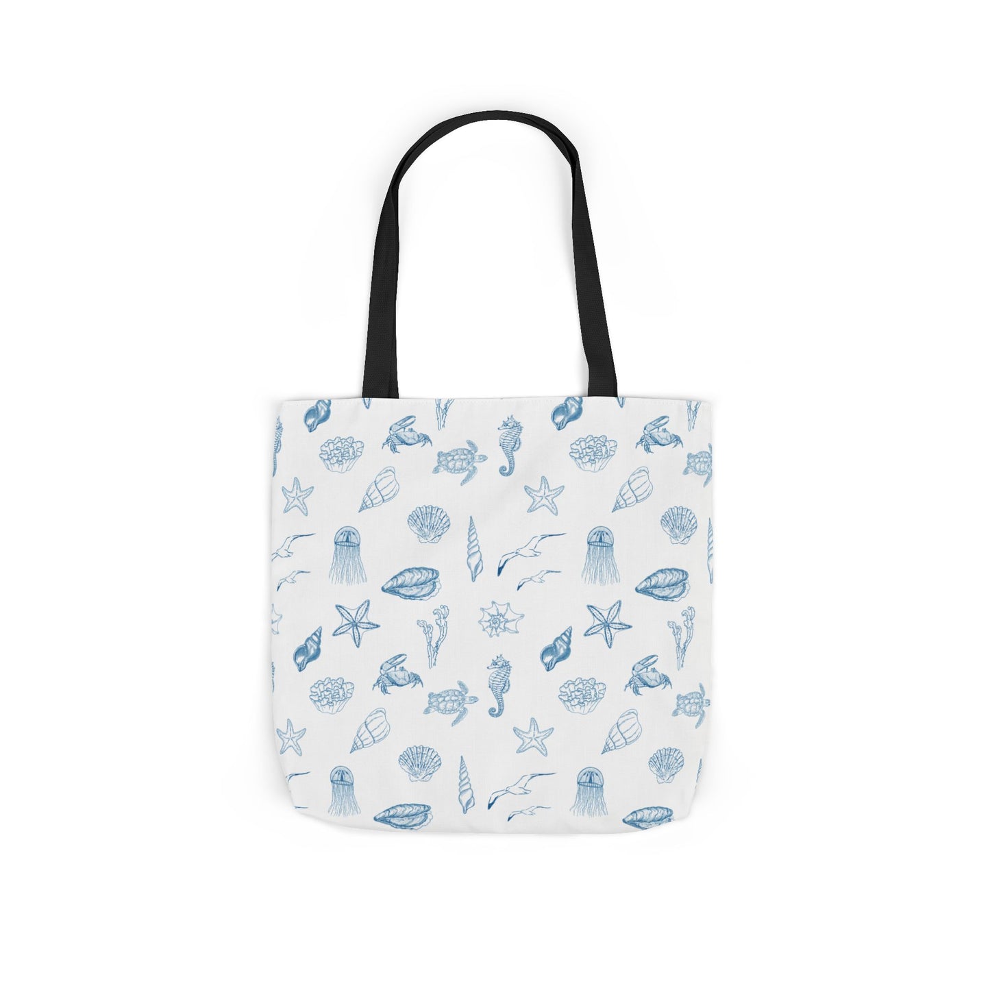 Beach girl aesthetic tote bag - ocean blue