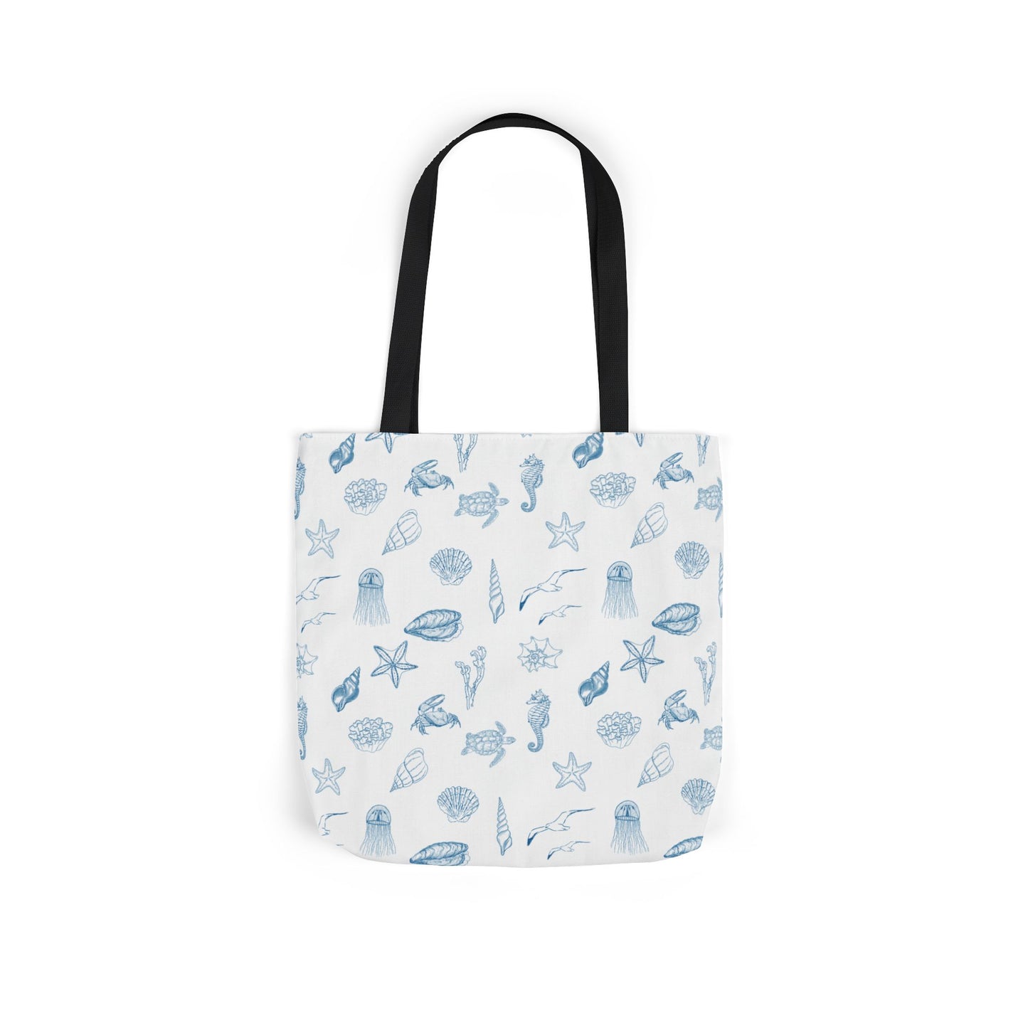 Beach girl aesthetic tote bag - ocean blue