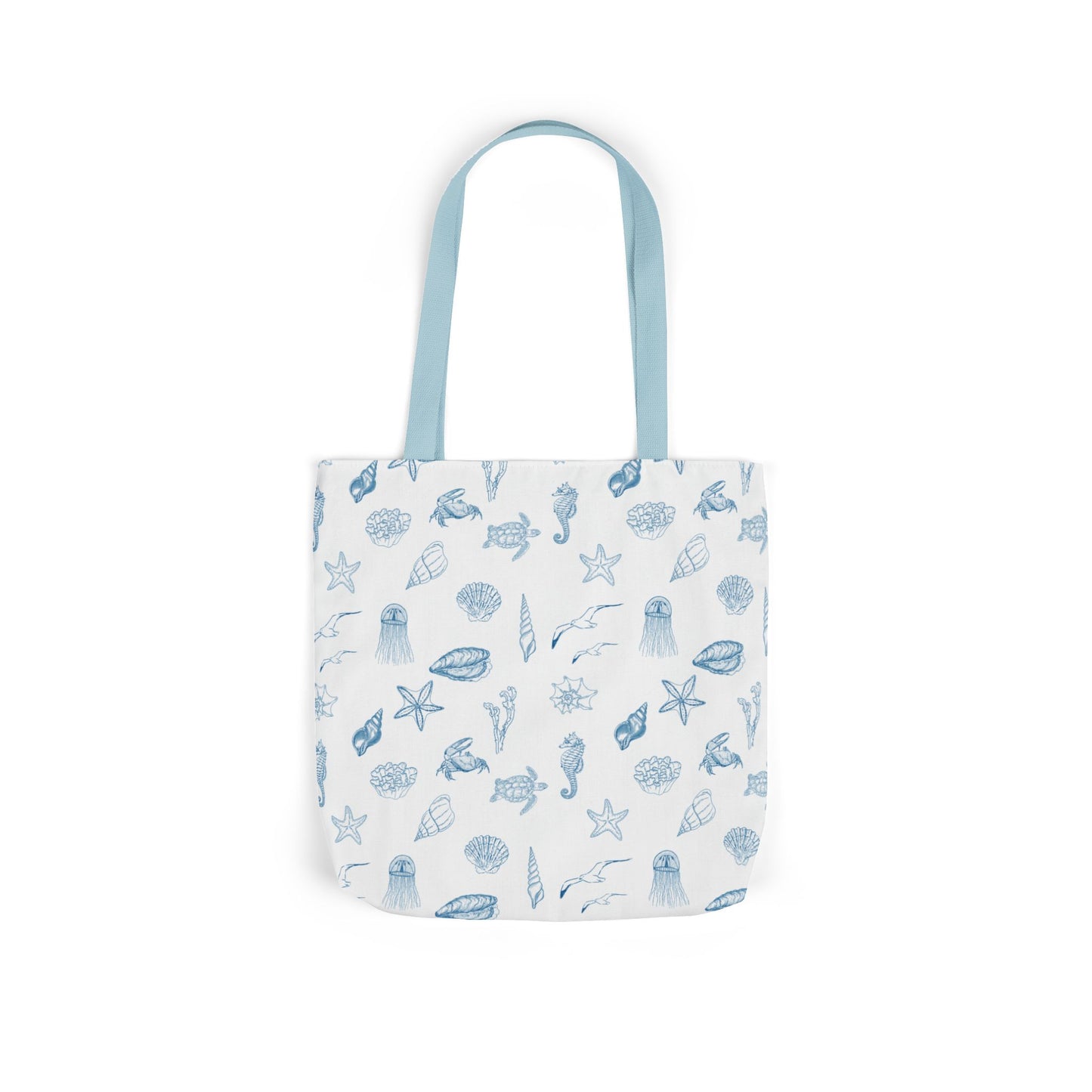 Beach girl aesthetic tote bag - ocean blue