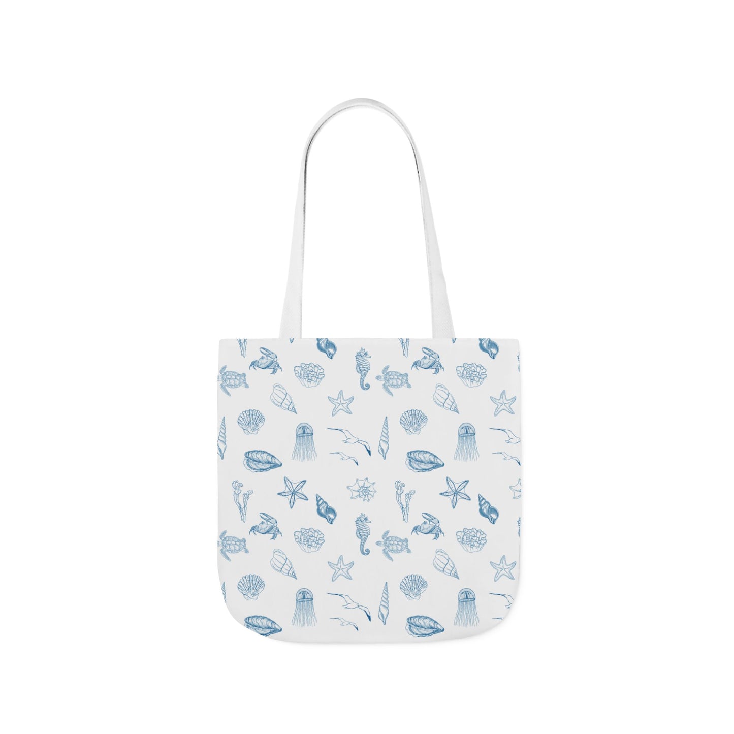 Beach girl aesthetic tote bag - ocean blue