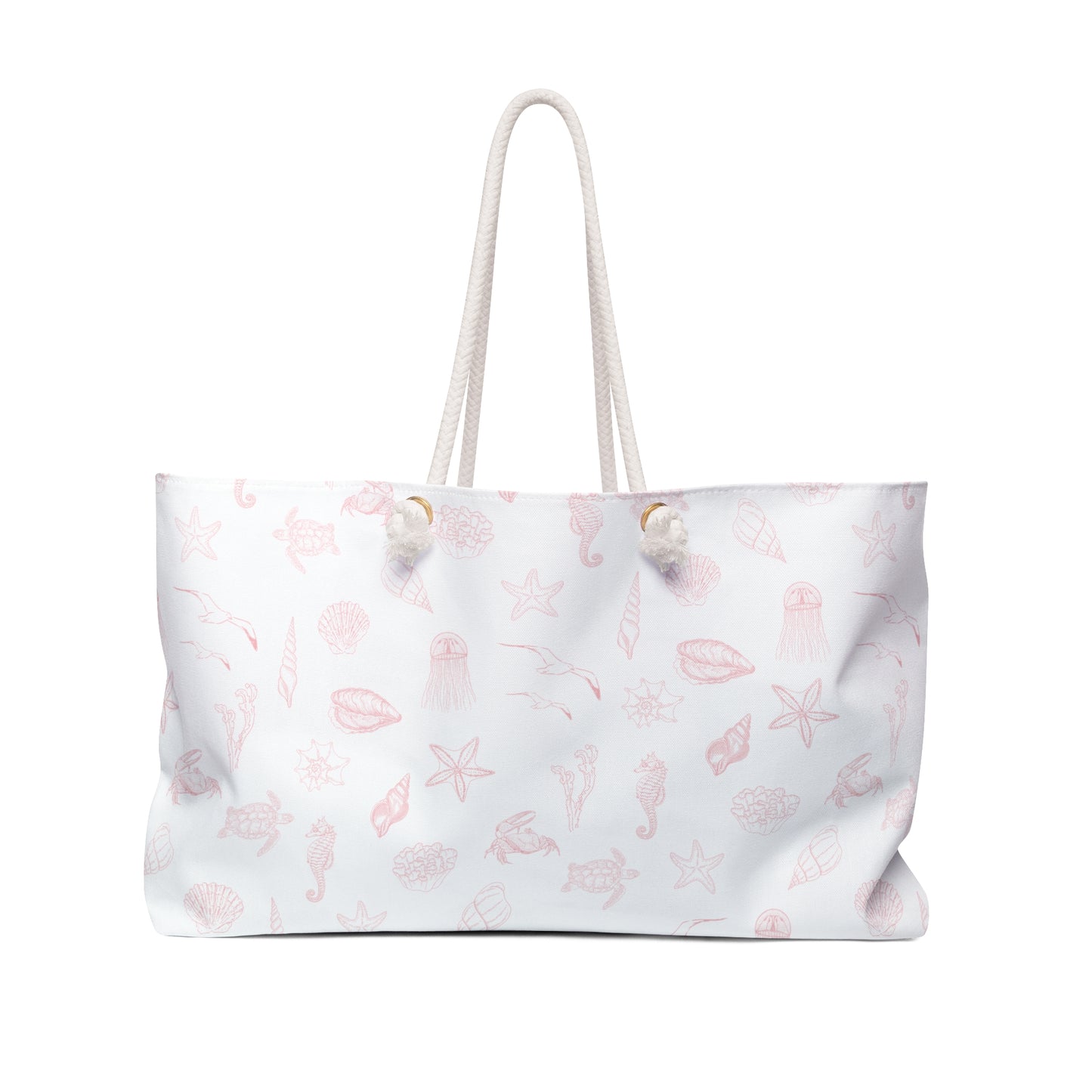 Beach girl aesthetic bag - pearl pink