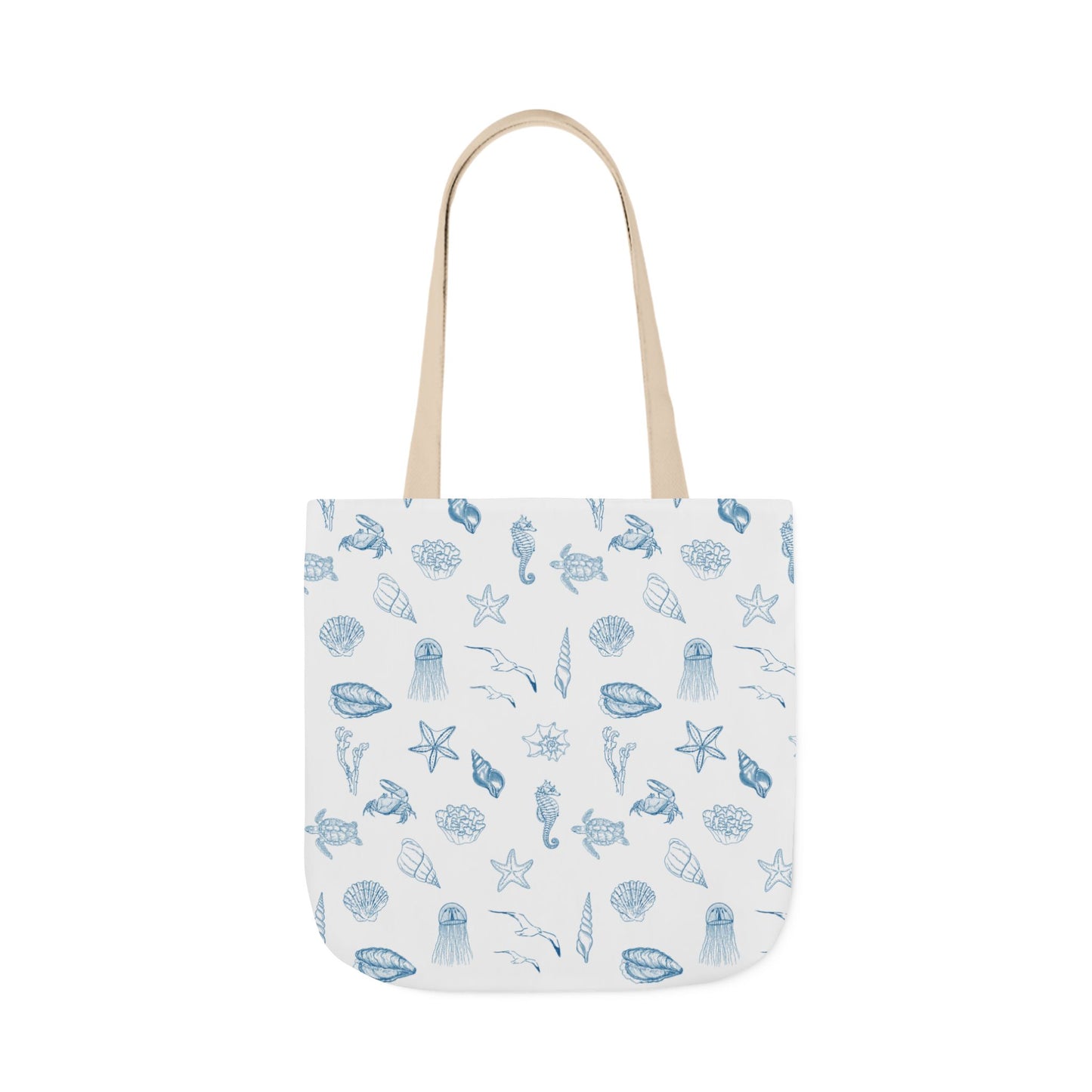 Beach girl aesthetic tote bag - ocean blue