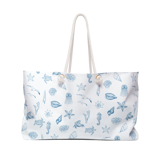 Beach girl aesthetic bag - ocean blue