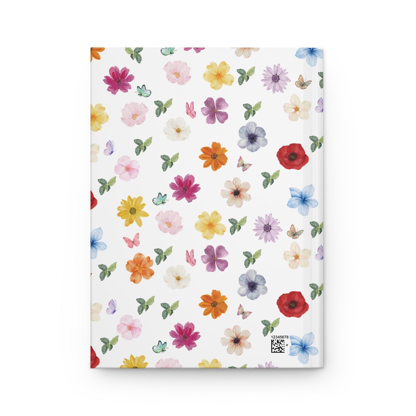 Cottage girl aesthetic hardcover journal - floral
