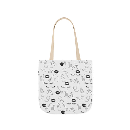 Clean girl aesthetic tote bag - black