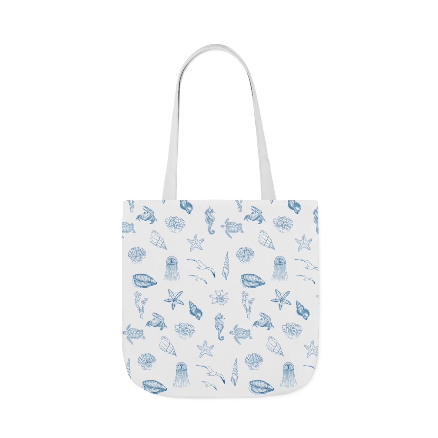 Beach girl aesthetic tote bag - ocean blue