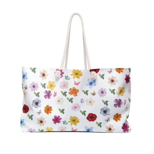 Cottage girl aesthetic bag - floral