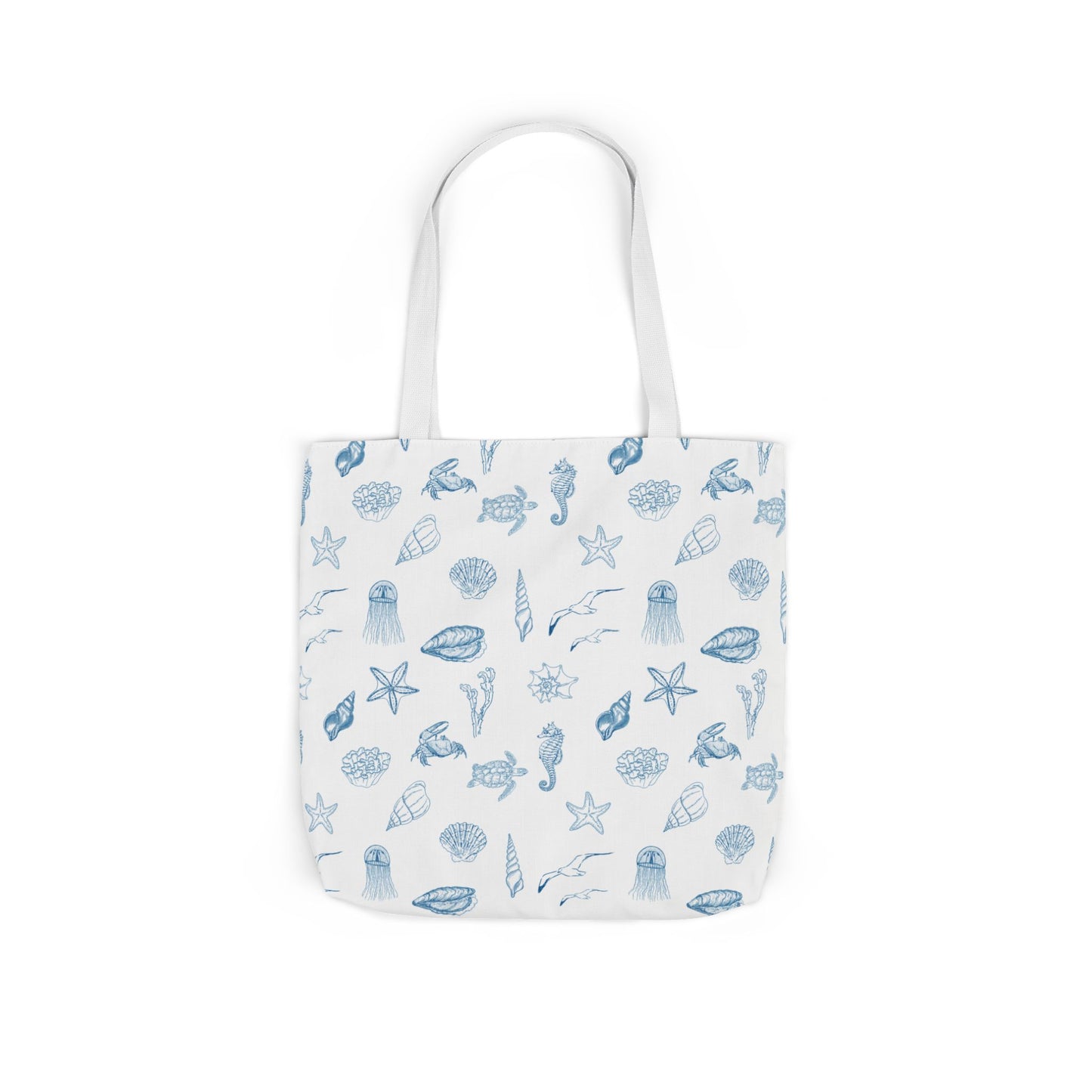 Beach girl aesthetic tote bag - ocean blue