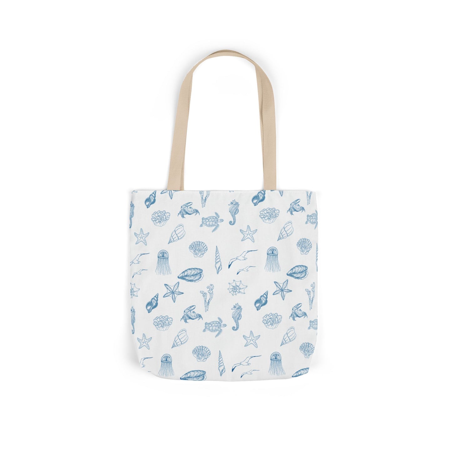 Beach girl aesthetic tote bag - ocean blue