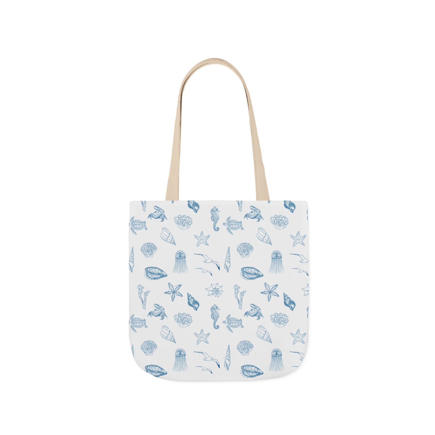 Beach girl aesthetic tote bag - ocean blue