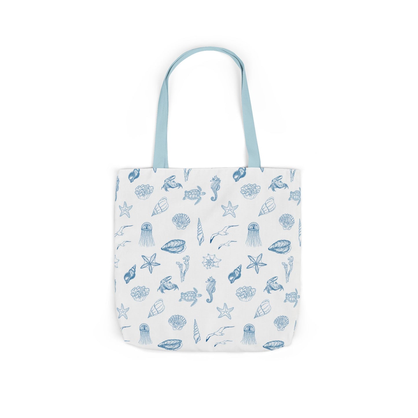 Beach girl aesthetic tote bag - ocean blue