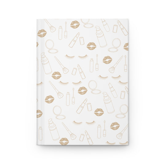 Clean girl aesthetic hardcover journal - beige