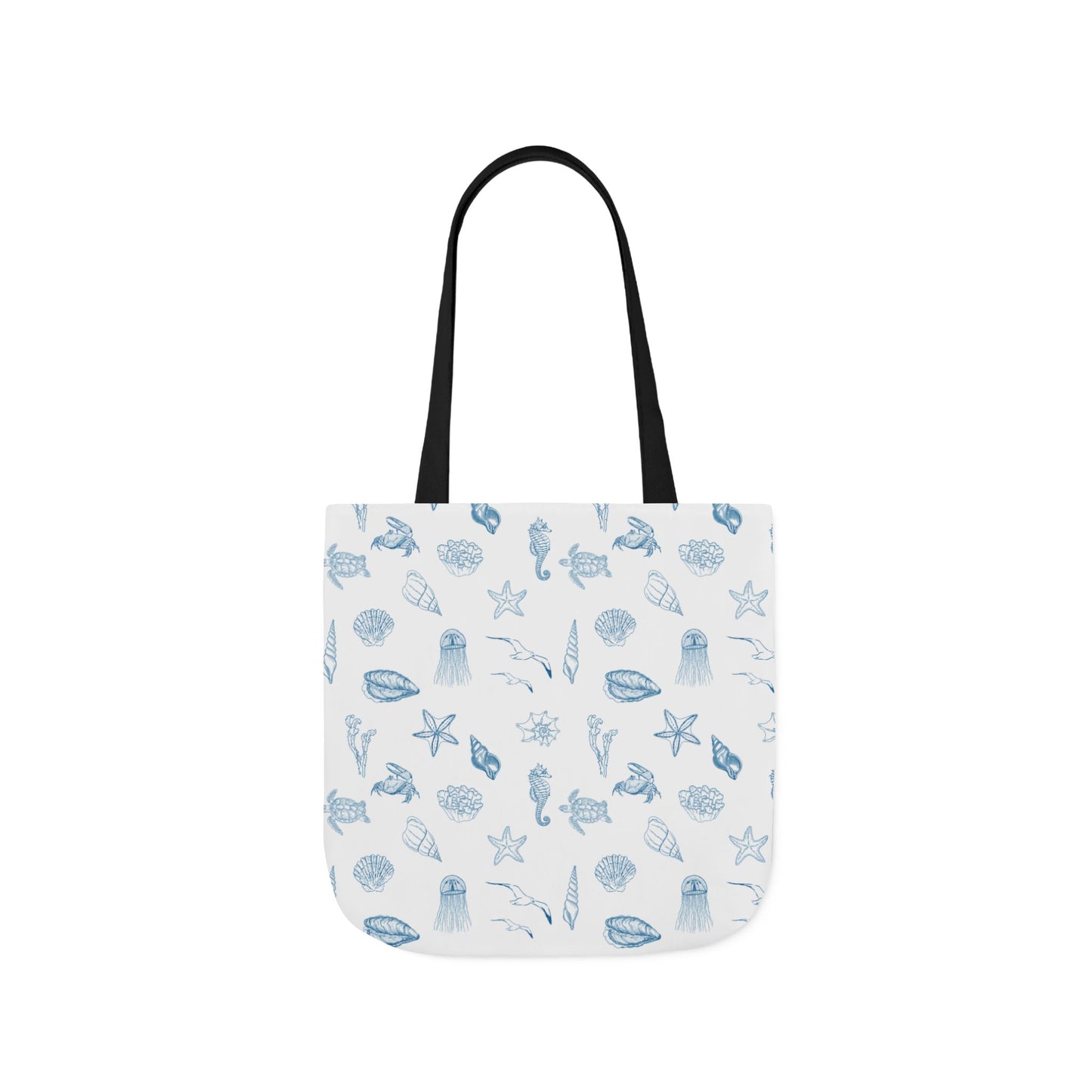 Beach girl aesthetic tote bag - ocean blue