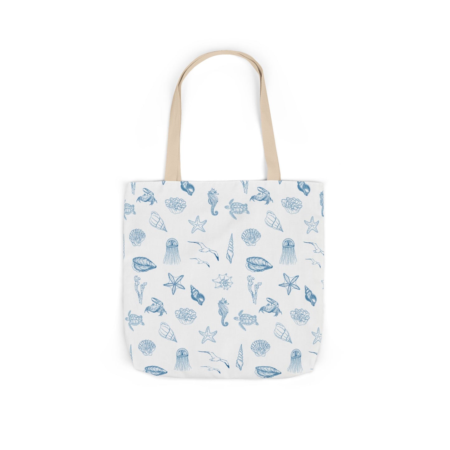 Beach girl aesthetic tote bag - ocean blue